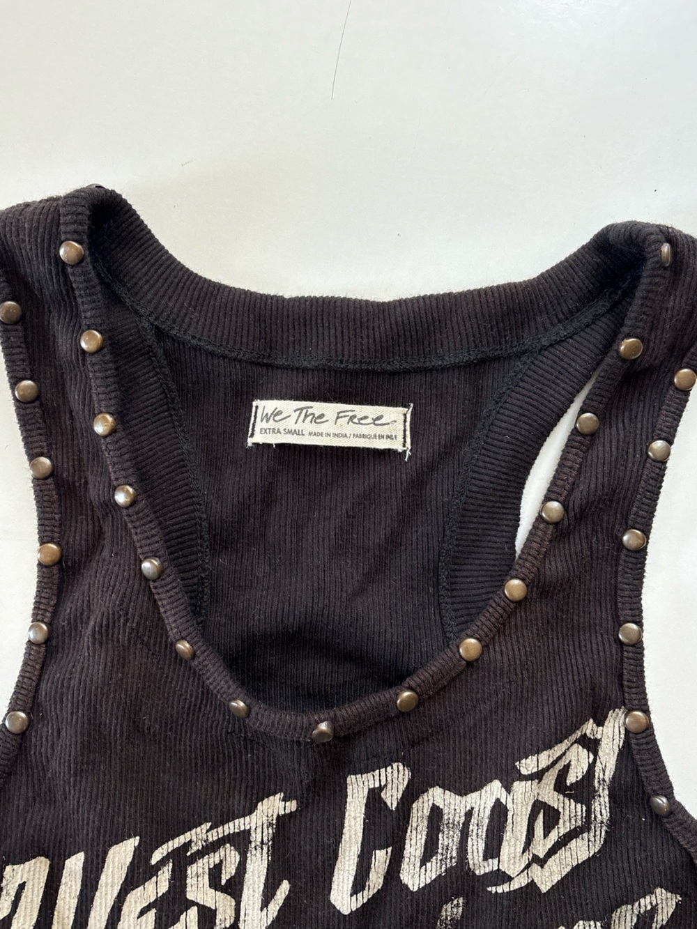 Free People Heavy Metal Graphic Tank XS - Picture 5 of 11